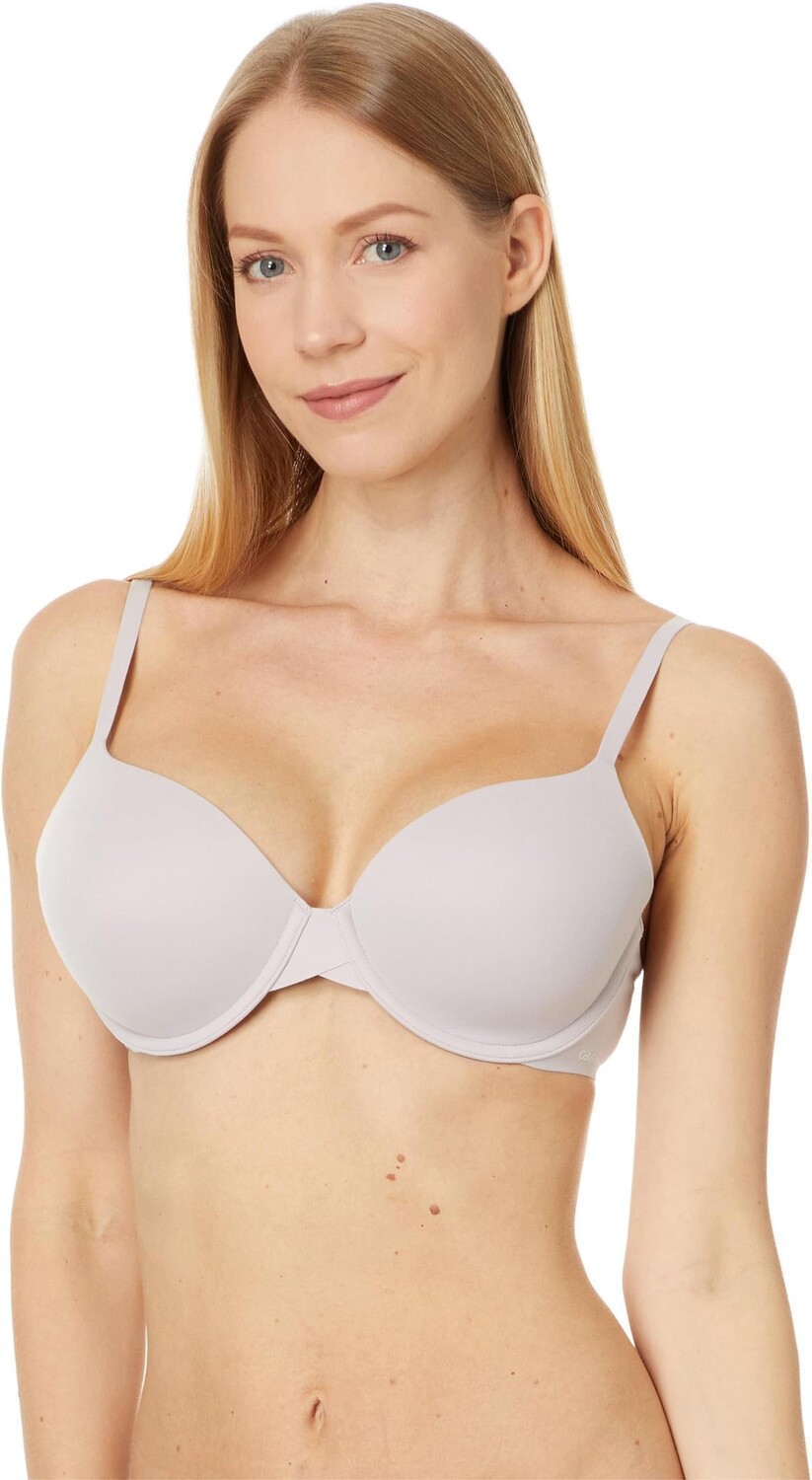 

Бюстгальтер Calvin Klein Underwear Perfectly Fit Lightly Lined T-Shirt Bra with Memory Touch, цвет Cloud Grey
