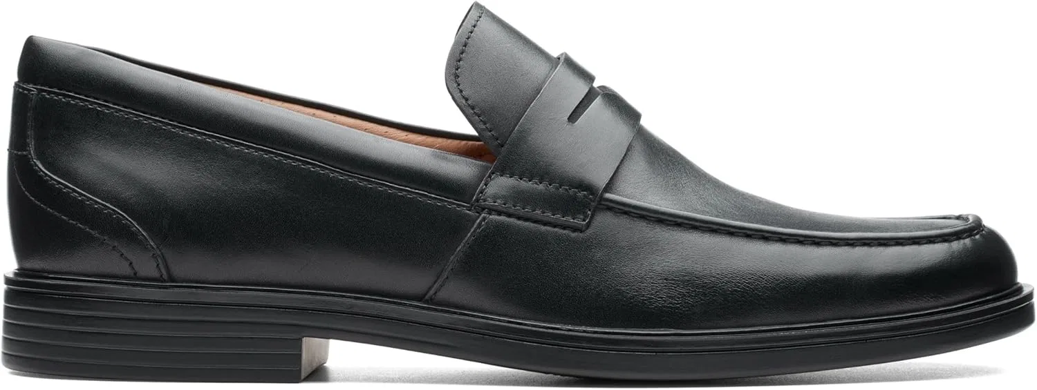 Мужские туфли Clarks Un Aldric Step, Black (Black Leather) — фото 2
