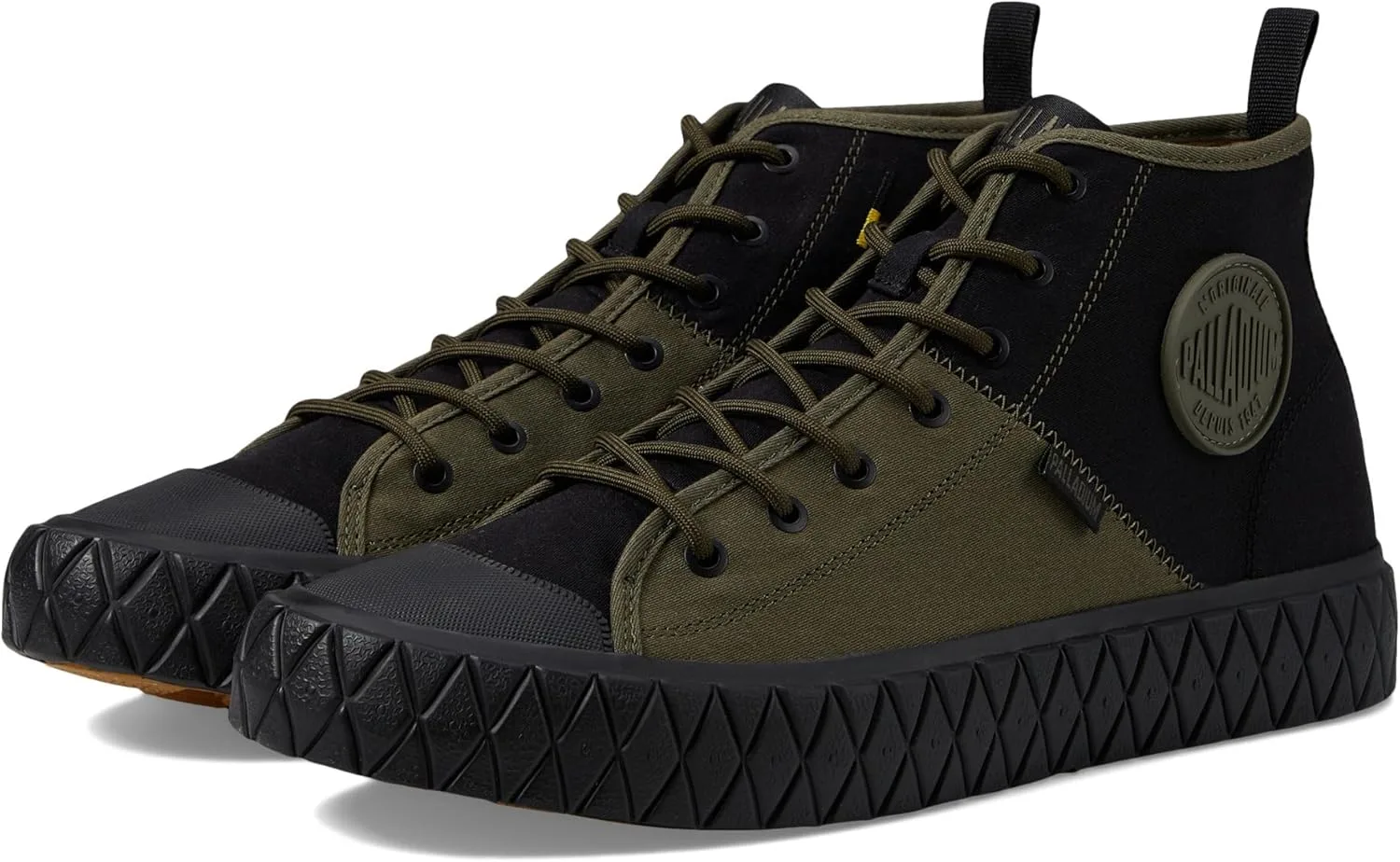 Кроссовки Palladium Palla ace Mid Supply Mode, Star White, черный