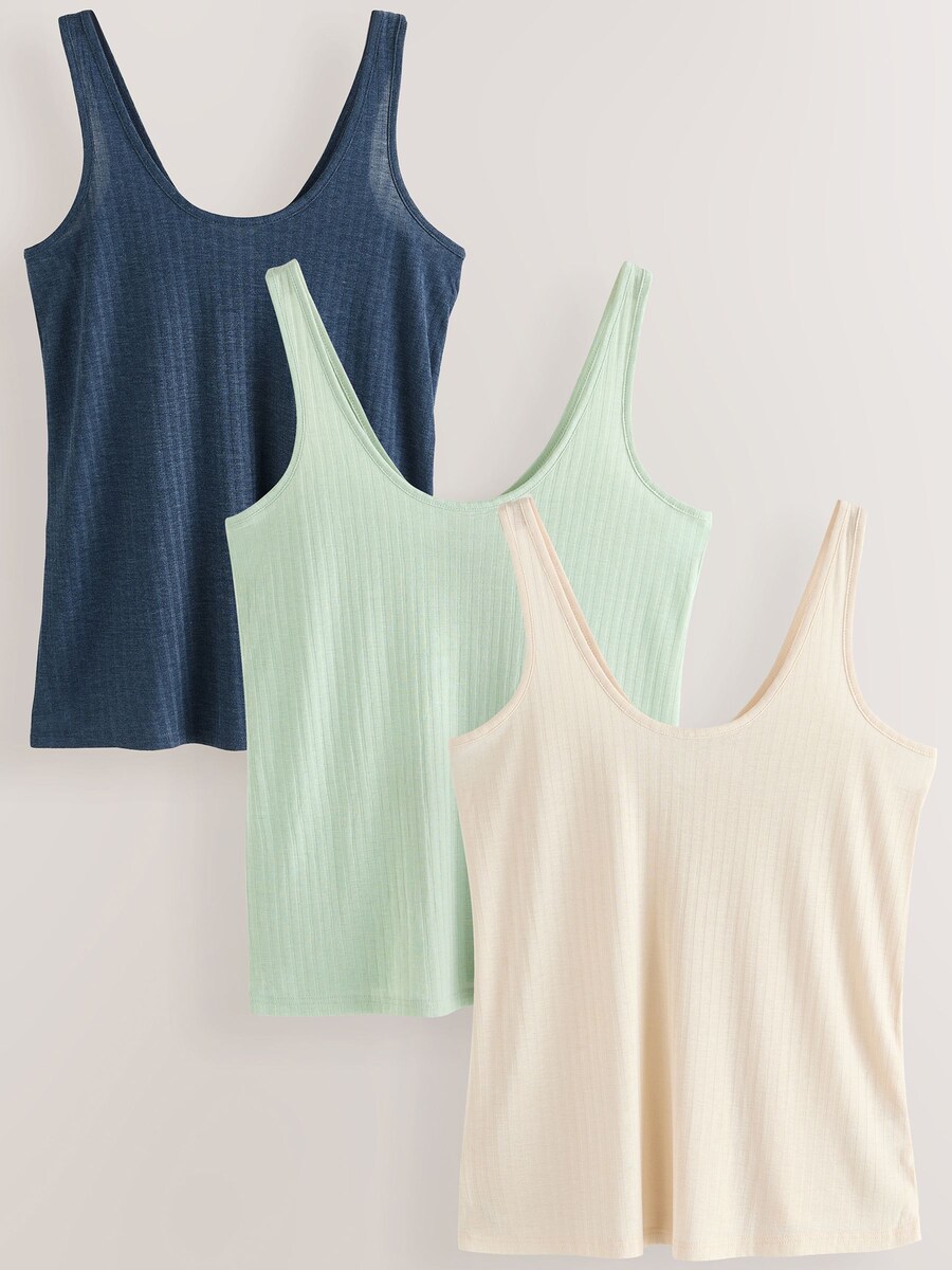 

Топ Next, цвет Beige/Navy/Mint