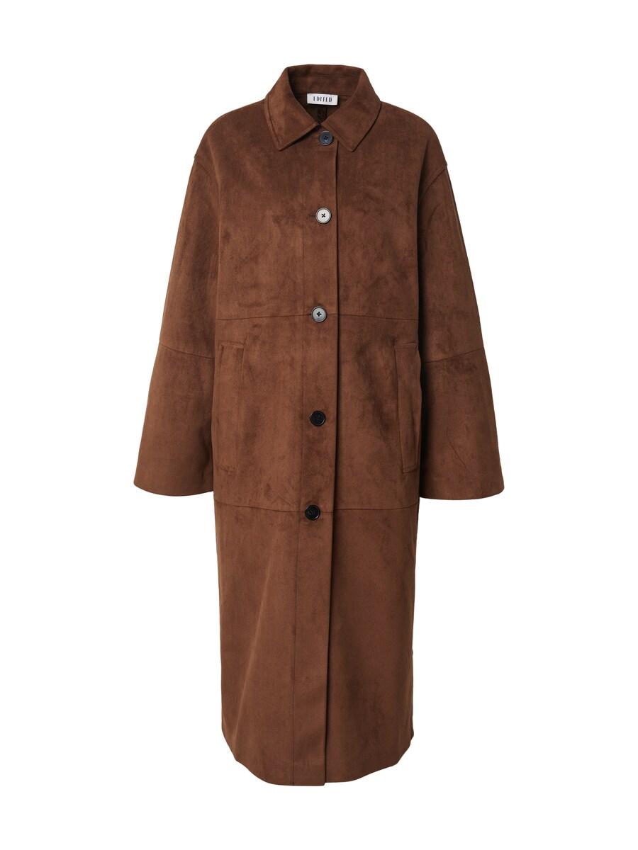 

Демисезонное пальто EDITED Ignacio, Brown/Dark brown