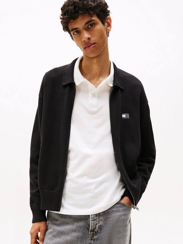 

Толстовка Tommy Jeans с логотипом на молнии Tommy Hilfiger, Black