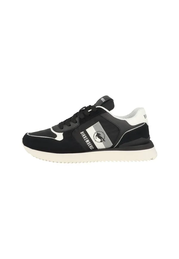 Кроссовки puyol черно-бело-серебристые f Bikkembergs, Black-White-Silver -F