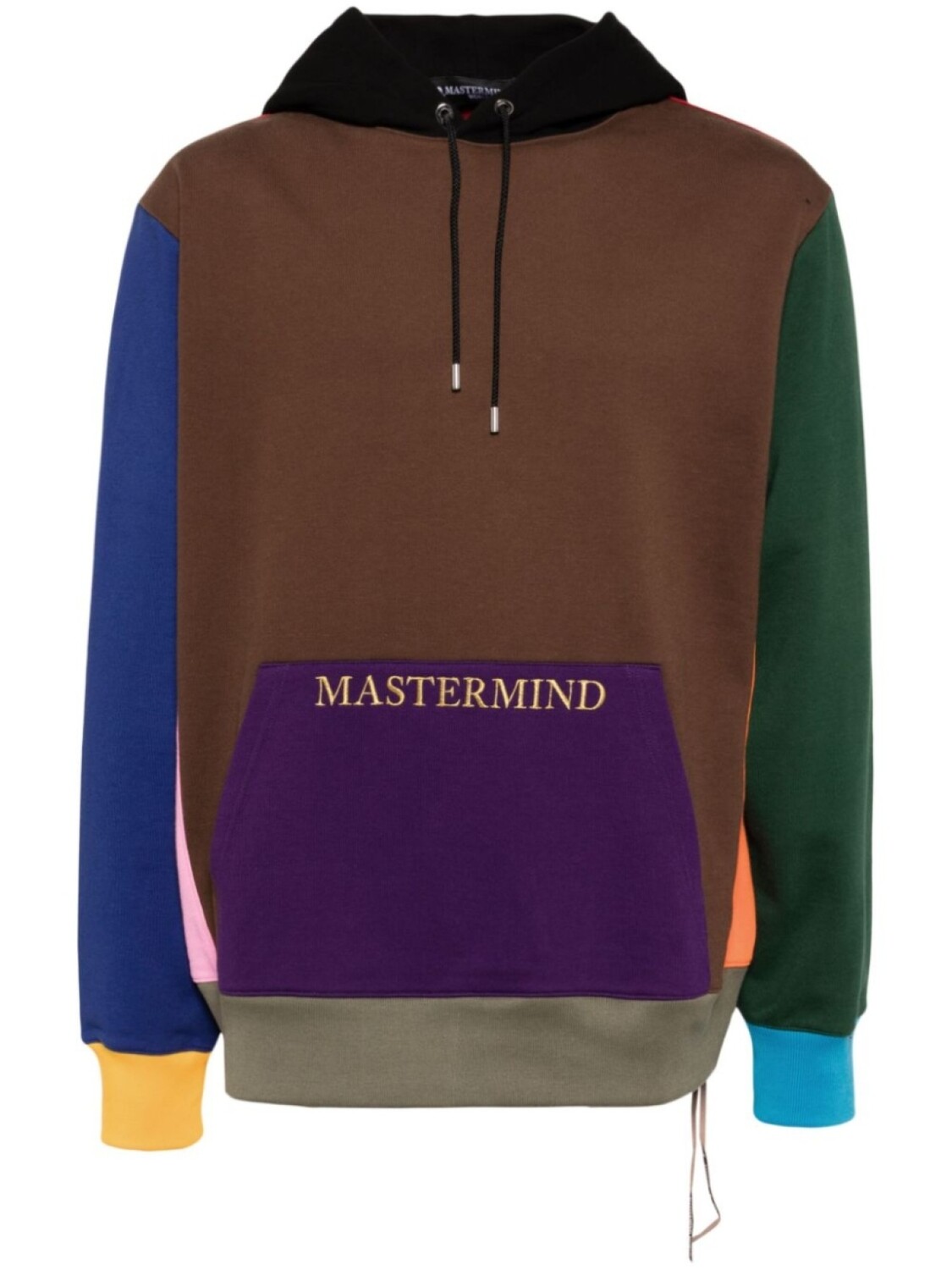 

Худи в технике пэчворк Mastermind World, мультиколор