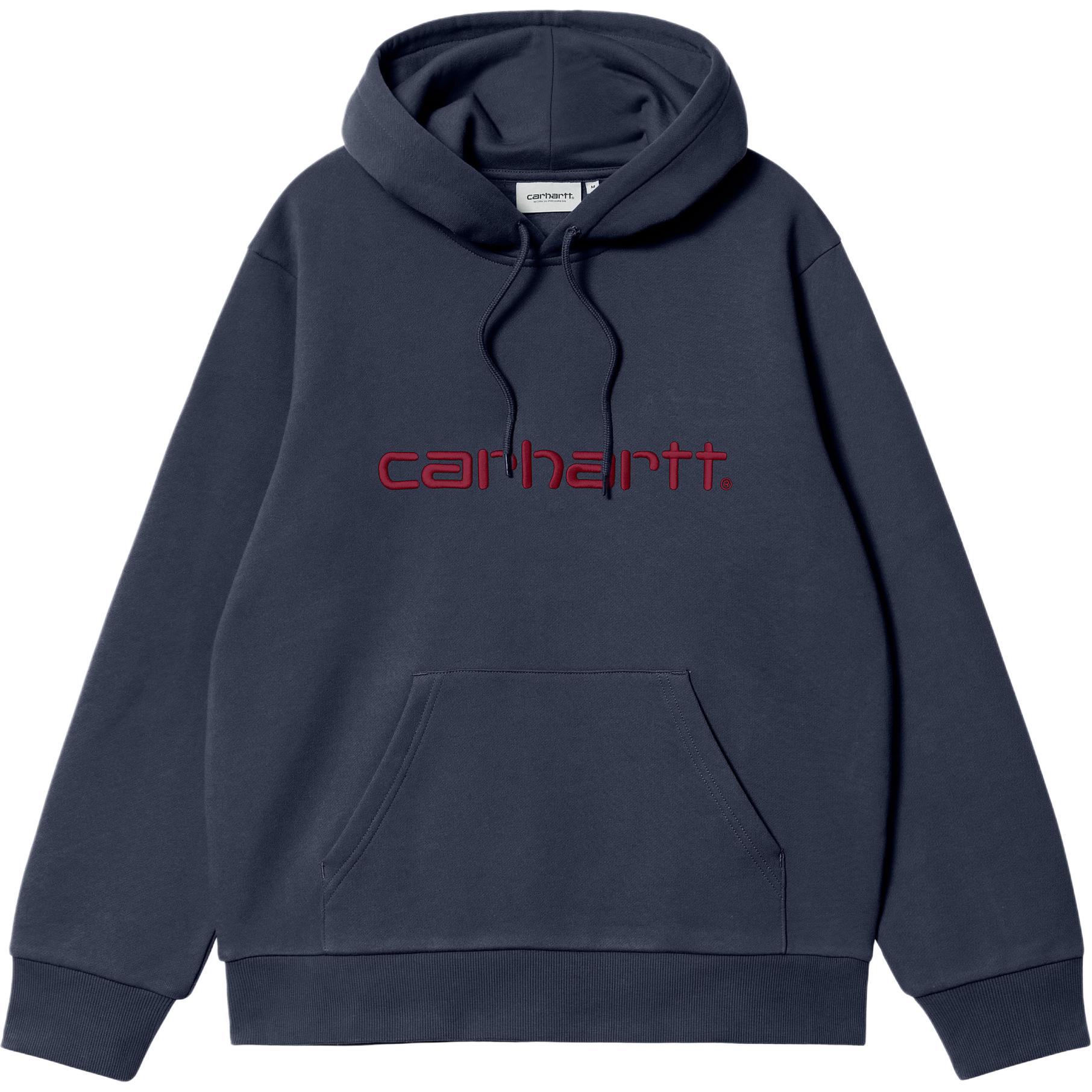 

Худи с вышитым логотипом и шнурком Carhartt WIP, синий