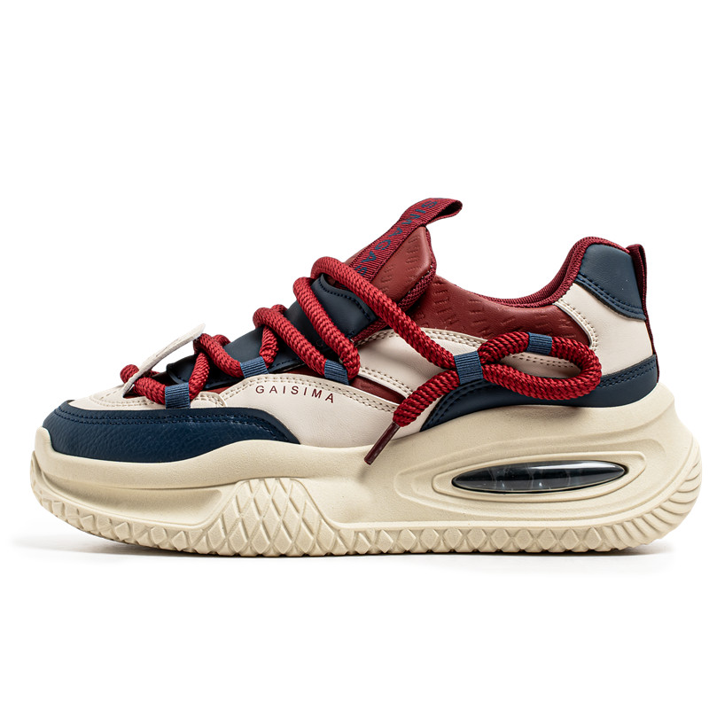 

Низкие массивные кроссовки мужские GAISIMA, Red Blue