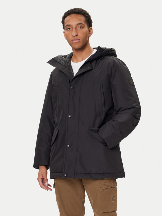 

Зимняя куртка relaxed fit Osiass1 50547078 Boss, черный