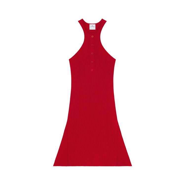

Платье Courrèges Scuba Rib Knit Dress, Ruby