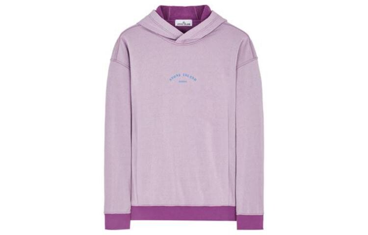 

Толстовка мужская пурпурная Stone Island, цвет Magenta