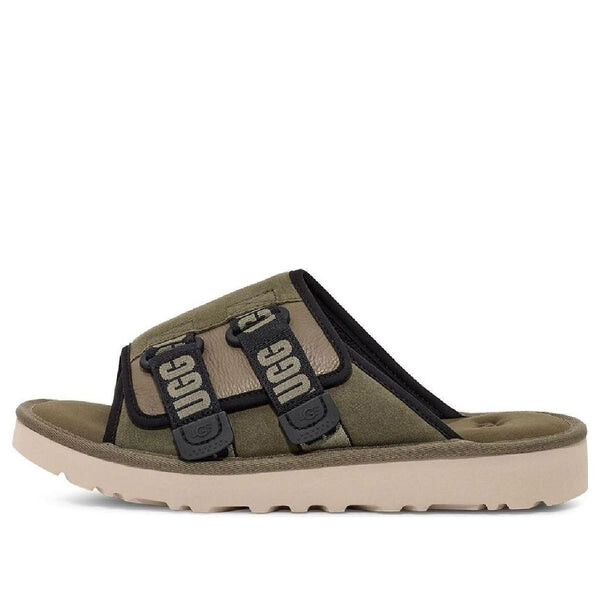 

Сандалии goldencoast strap slippers 'olive green' Ugg, зеленый
