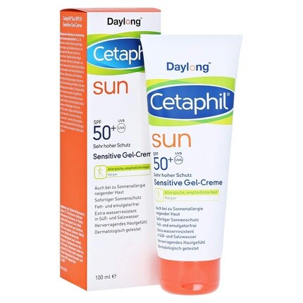 

Sun Daylong Spf 50+ Чувствительный гель 100мл, Cetaphil