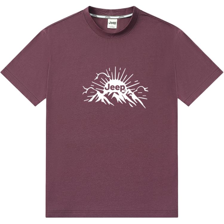 

Футболка Unisex Crew Neck Straight Fit Jeep, brick красный