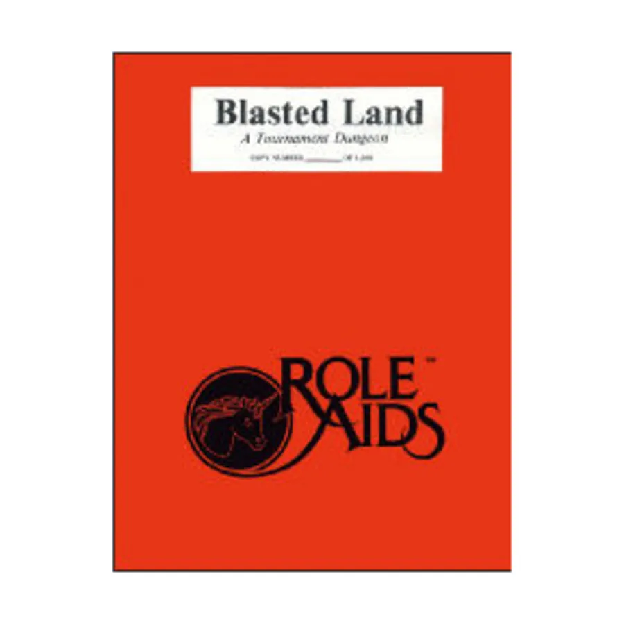 

Модуль Blasted Land, Roleaids - Fantasy Modules & Supplements (D&D, AD&D)
