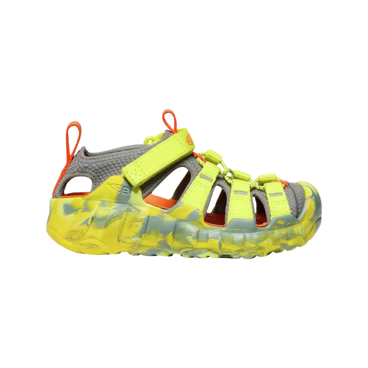 

Детские походные сандалии Keen Hyperport H2, флуоресцентный зеленый