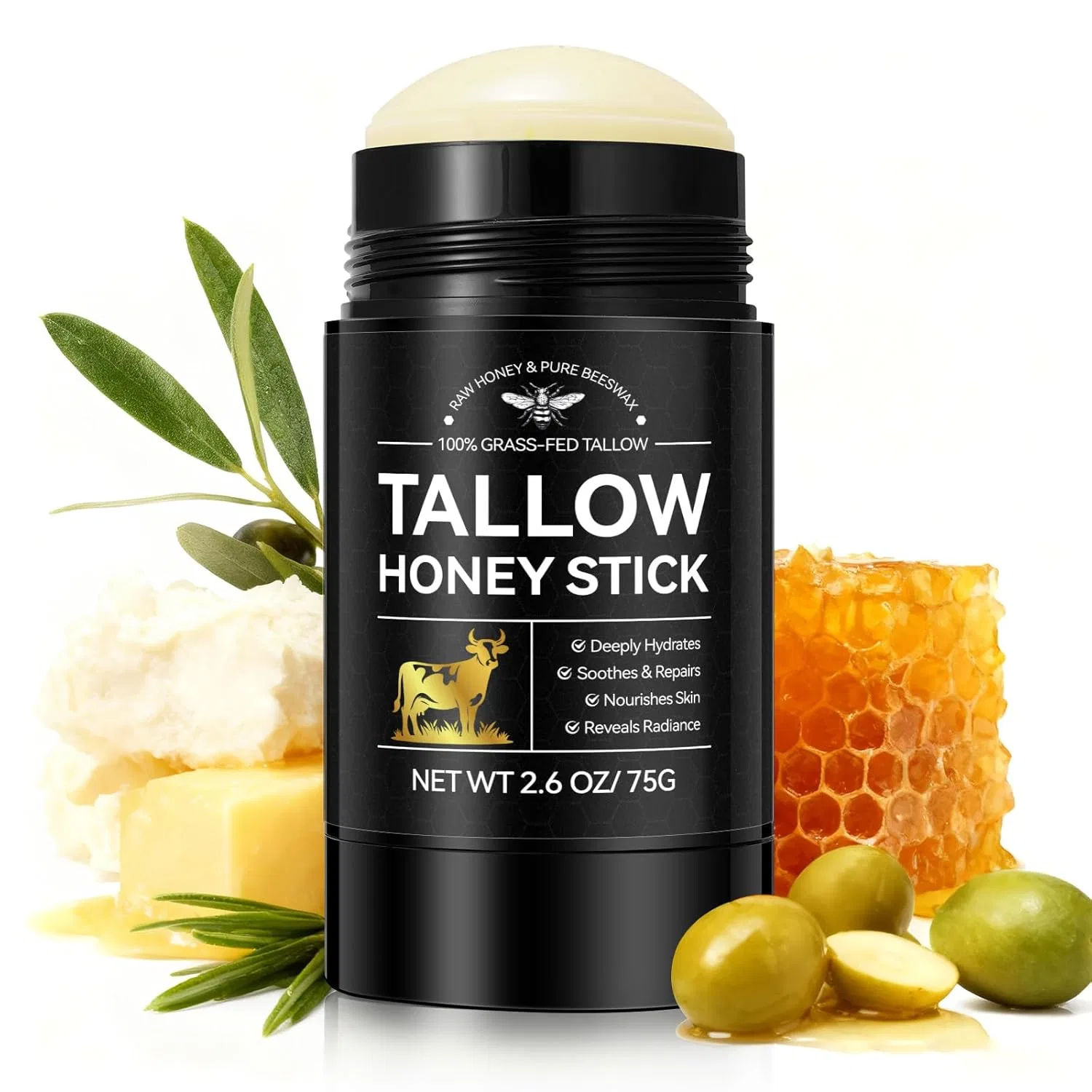 Крем-бальзам Beef Tallow Cream & Honey Balm, 75 г Cckuloob