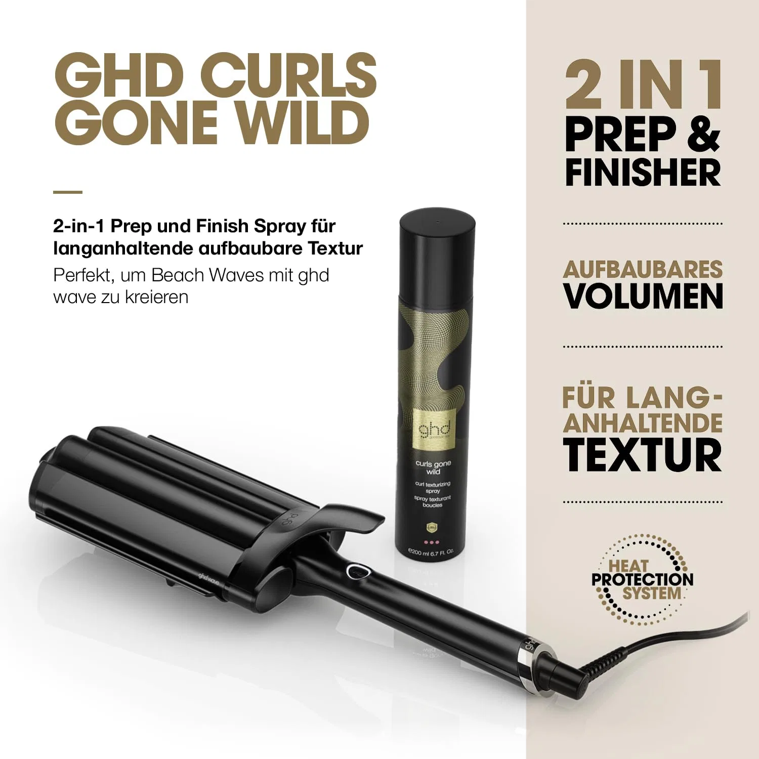 Текстурирующий спрей для объема «Curls Gone Wild» от ghd Ghd — фото 4