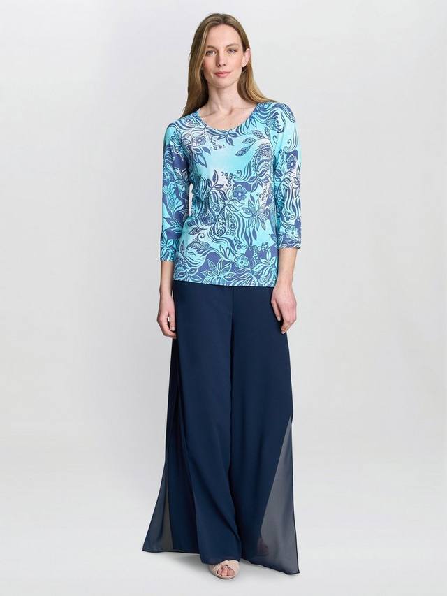 

Свитер Vivien Diamante Paisley Gina Bacconi, Blue