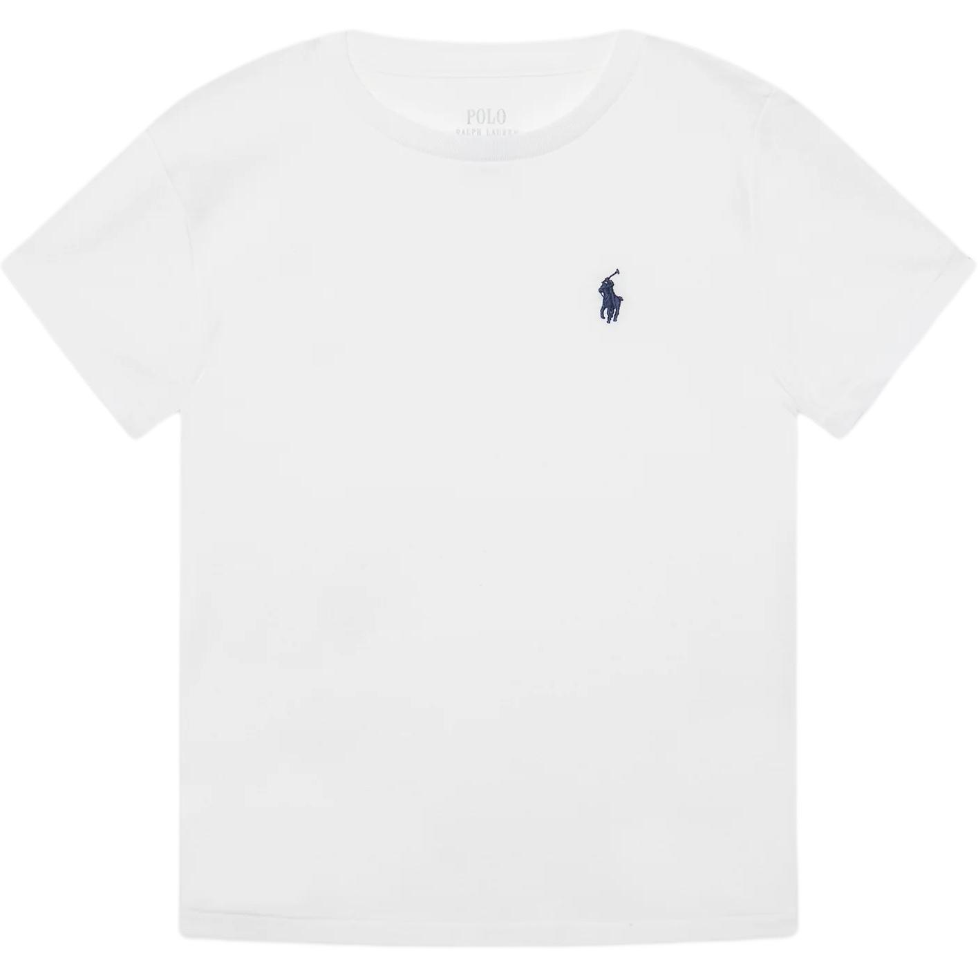 Детская белая футболка SS22 Polo Ralph Lauren — фото 2