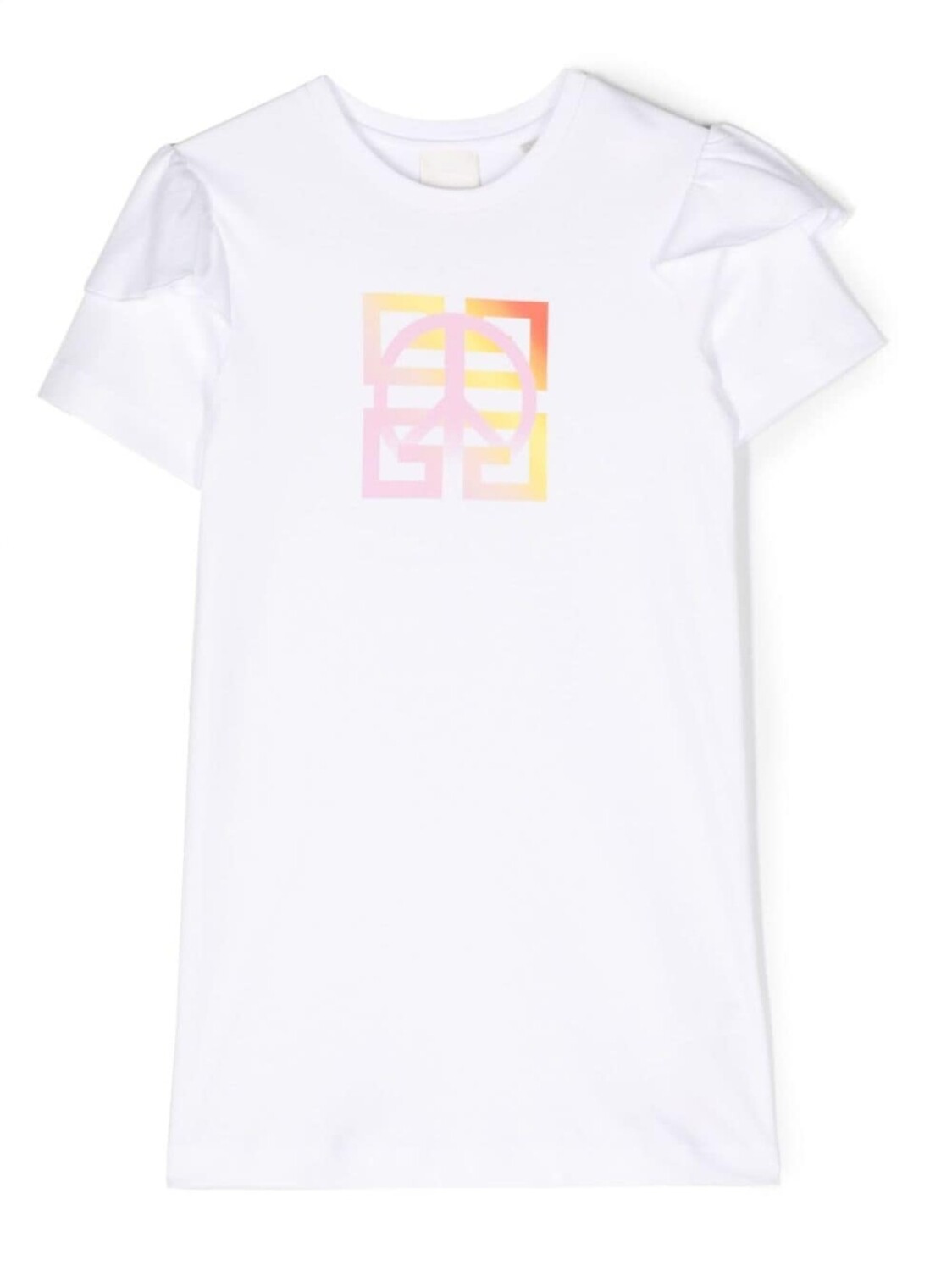 

Футболка с логотипом Givenchy Kids, белый