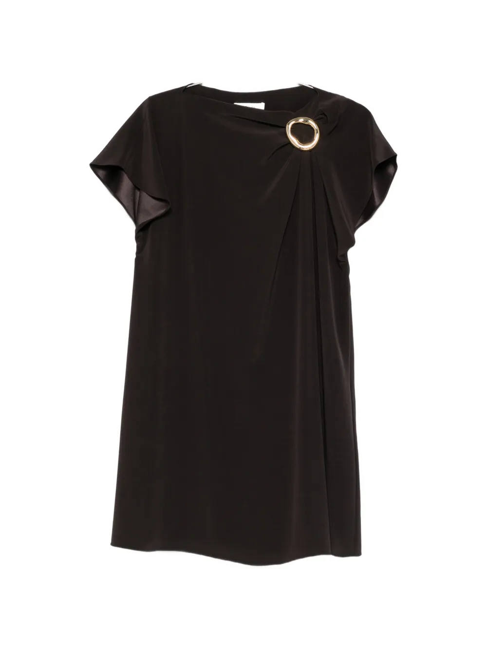 

Мини-платье Anika с кольцевым декором Joseph, коричневый