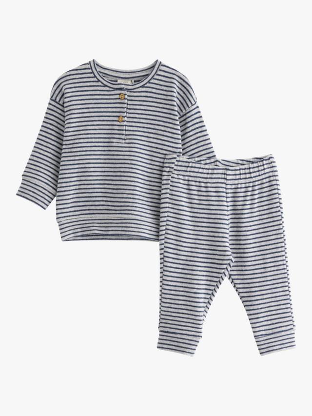 

Детский комплект из хлопкового топа и леггинсов Lindex, Dark Blue