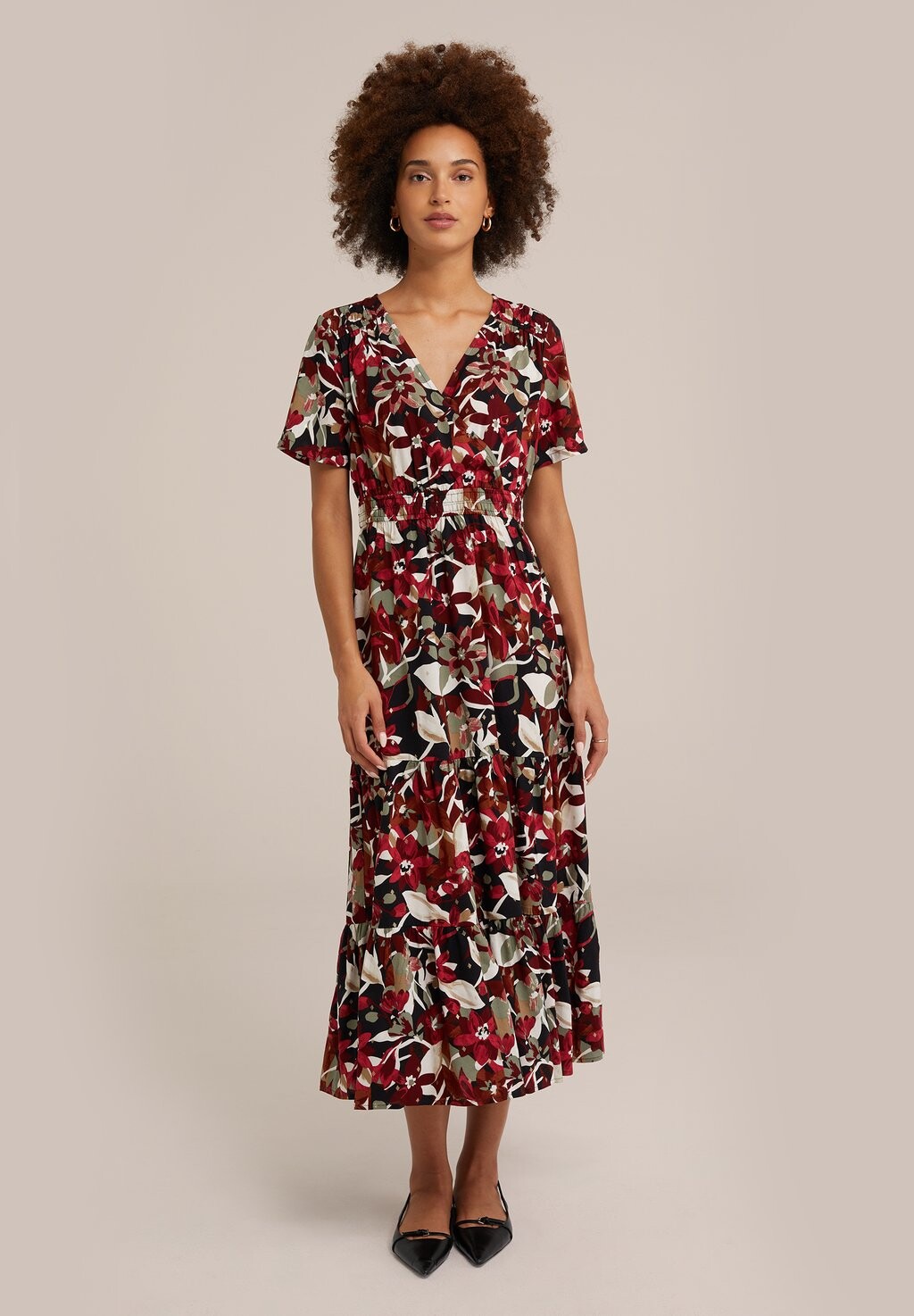 

Повседневное платье WE Fashion, красный