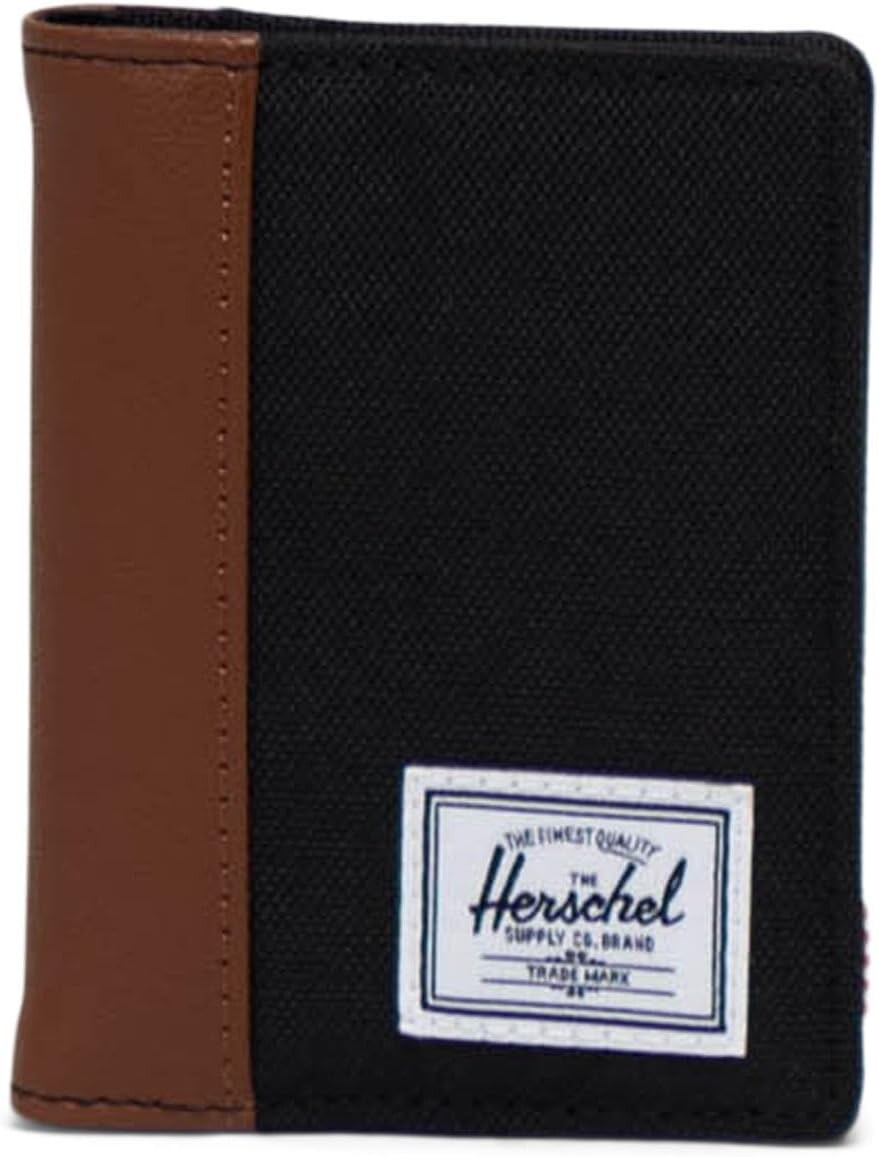 

Гордон Кошелек Herschel Supply Co., цвет Black/Tan