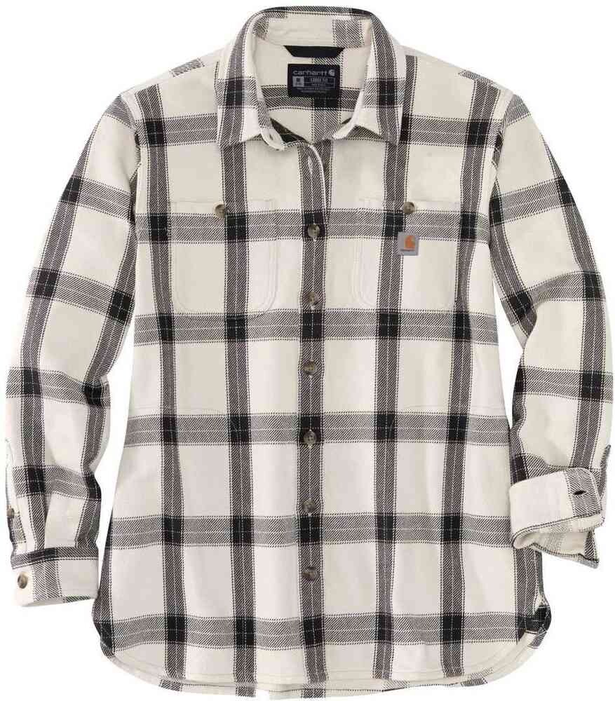 

Женская рубашка из тяжелого твила Carhartt, белый черный