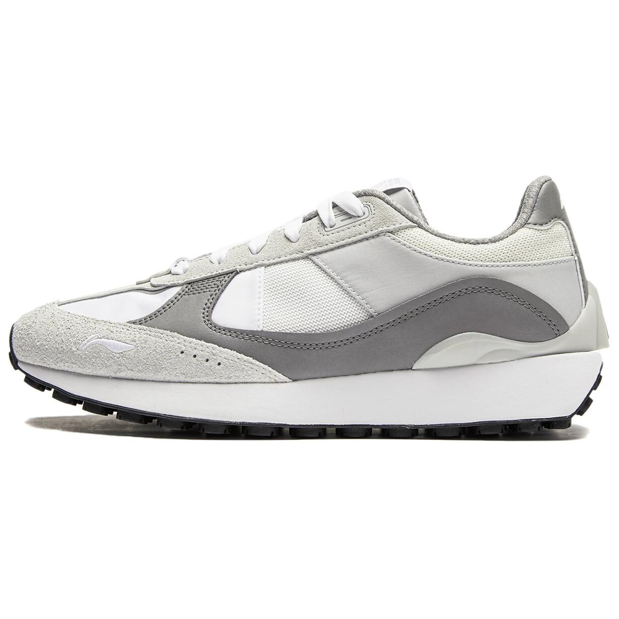 

Кроссовки LINING Sports Life Collection Lifestyle Shoes Men Low-top White/Gray, белый/серый