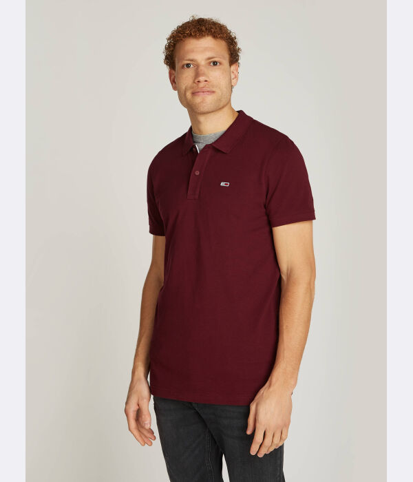

Рубашка поло Regular fit Tommy Jeans, красный