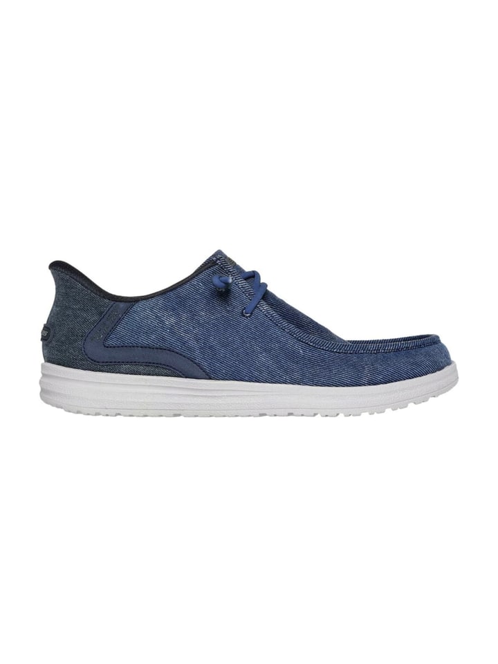 

Skechers Спортивные лоферы синего цвета