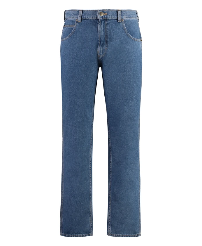 

Хлопковые джинсы с медными заклепками Dickies, синий