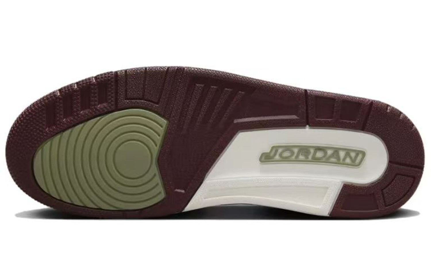 Баскетбольные кроссовки Legacy 312 Vintage Men High-top Grey/Oil Green Jordan — фото 3
