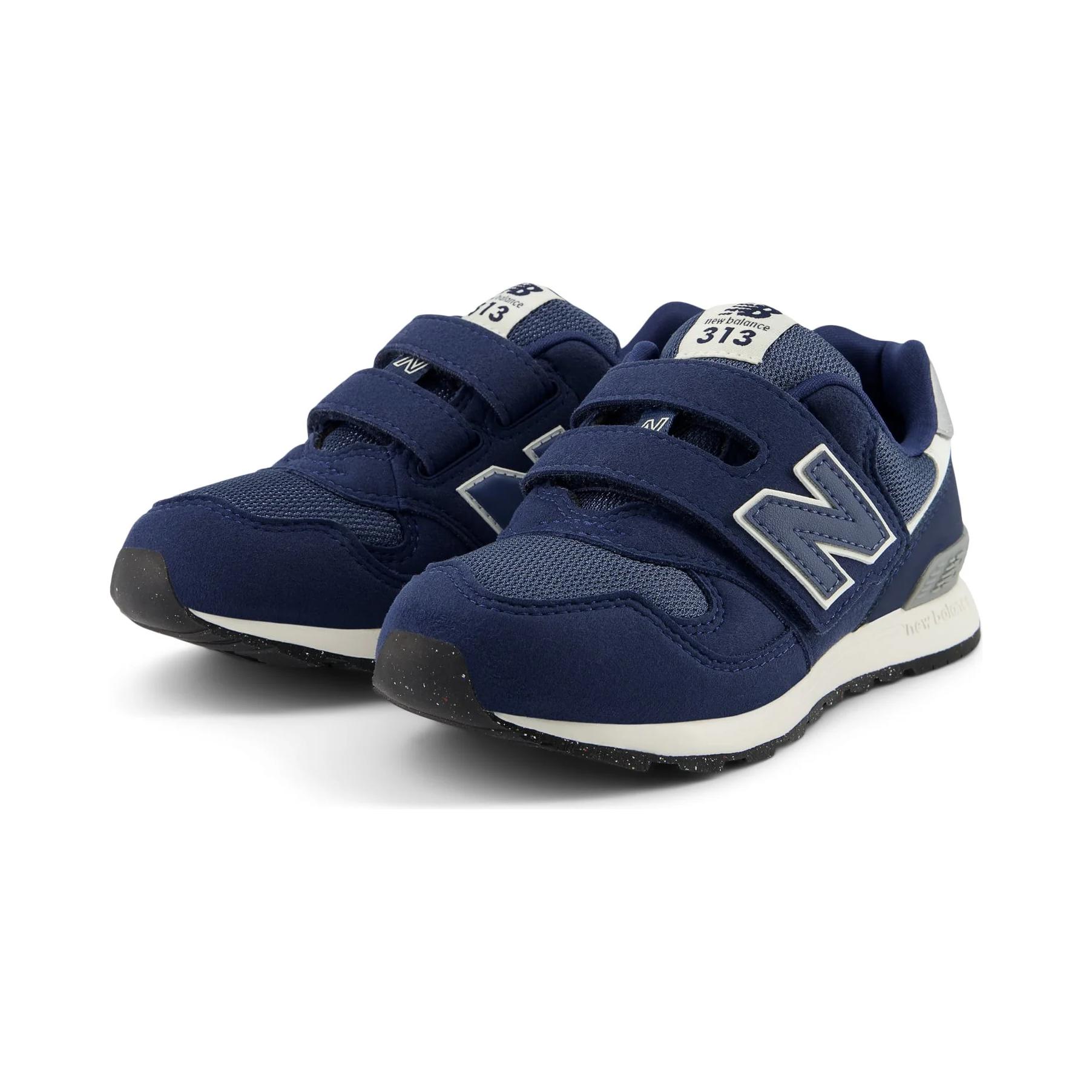 Низкие повседневные кроссовки New Balance 313 для детей морской синий возраст 3-7 лет — фото 3