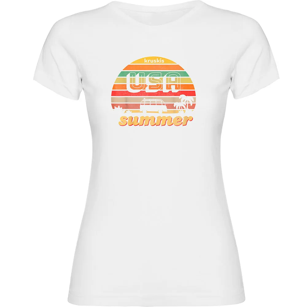 

Футболка с коротким рукавом Kruskis Usa Summer, белый
