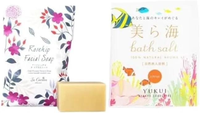 Набор для ванны Signature Soap и соль для ванн La Cucina с шиповником и цитрусом, 100 г