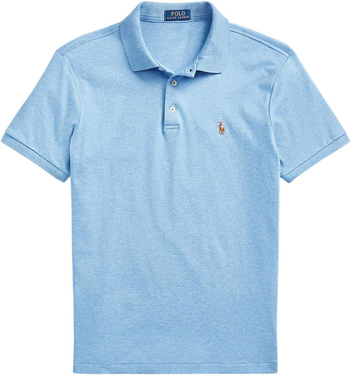 

POLO RALPH LAUREN Мужская новая классическая поло, (Summer 2020) Soft Royal Heather