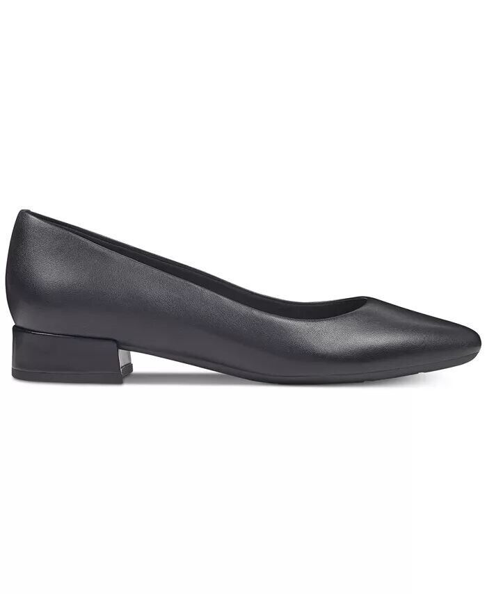 Женские туфли-лодочки Eflex Caldise Slip-on на низком каблуке Easy Spirit, черный — фото 2