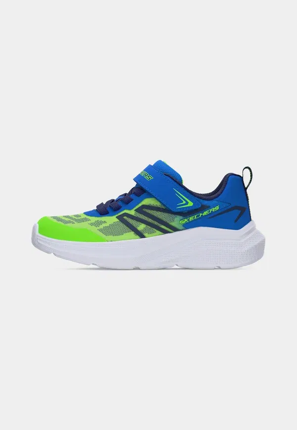 Кроссовки Microspec velocity trainers Skechers, лаймовый/синий/тёмно-синий — фото 2