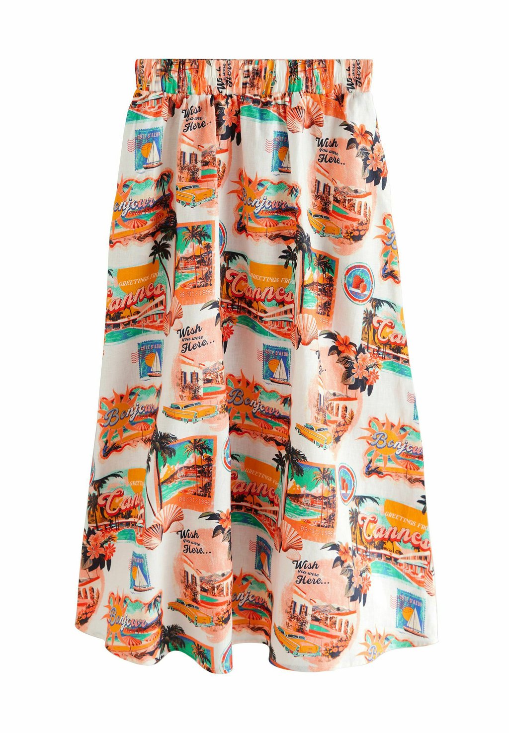 

Юбка макси REGULAR FIT Next, бежевый