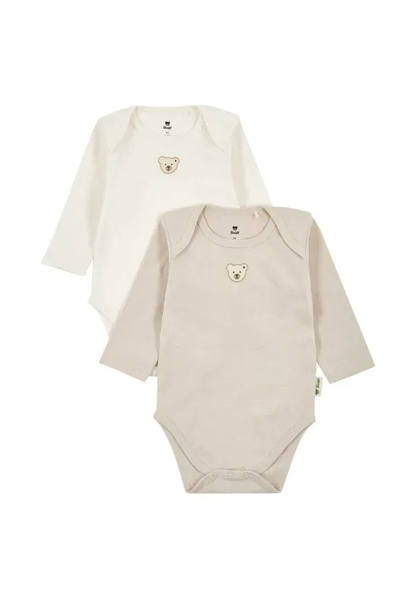 Боди с длинным рукавом, 2 шт, Steiff, special day body, цвет облачный танец