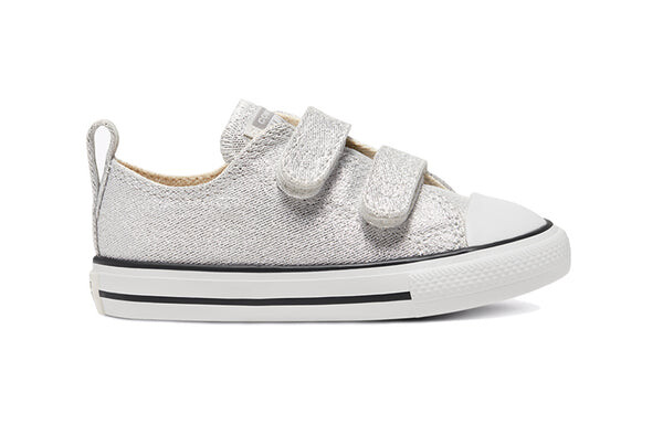 Кроссовки chuck taylor all star 2v Converse, серебряный — фото 2