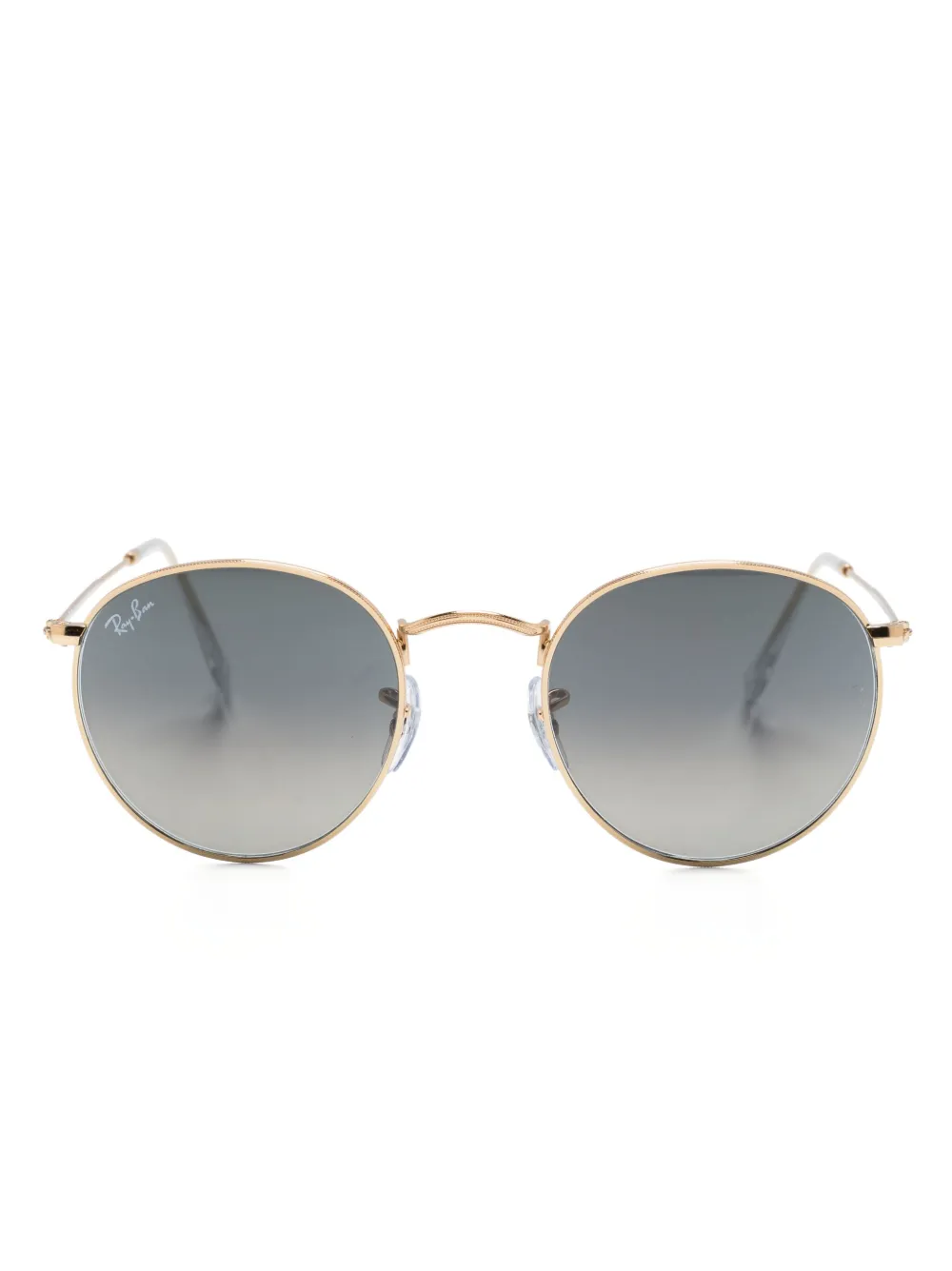 

Солнцезащитные очки в круглой оправе Ray-Ban, золотой