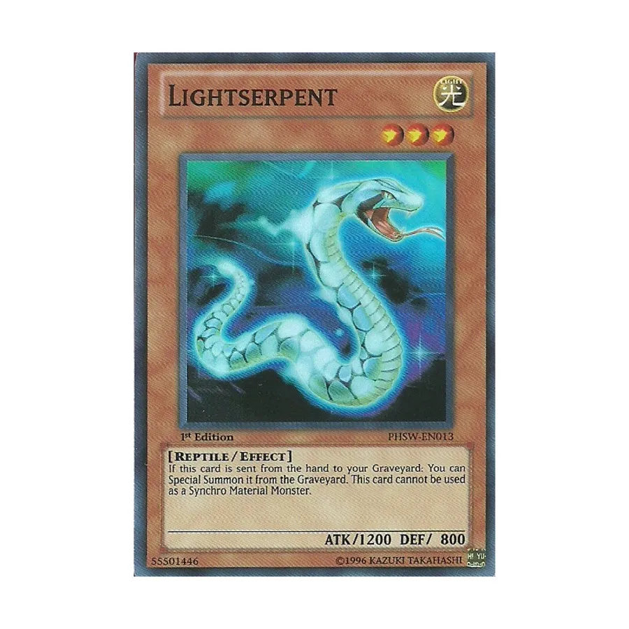 

CCG Световой Змей (Супер Редкий), Yu-Gi-Oh - Photon Shockwave - Singles