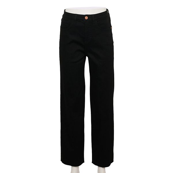 

Женские джинсы super high rise true straight Lc Lauren Conrad, Black