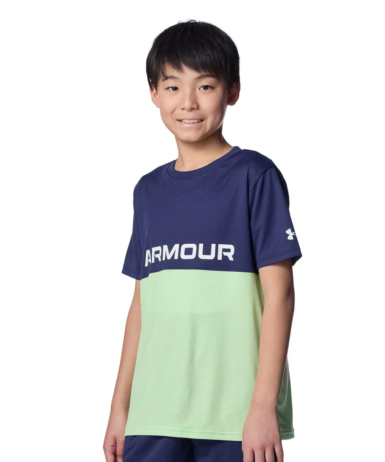Детский комплект Under Armour UA Tech Colorblock T-shirt & Shorts Set