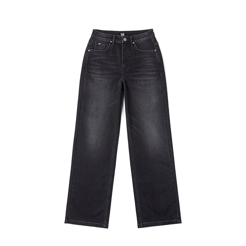 

Lee Джинсы Women's Black Gray Color Thin Straight Fit