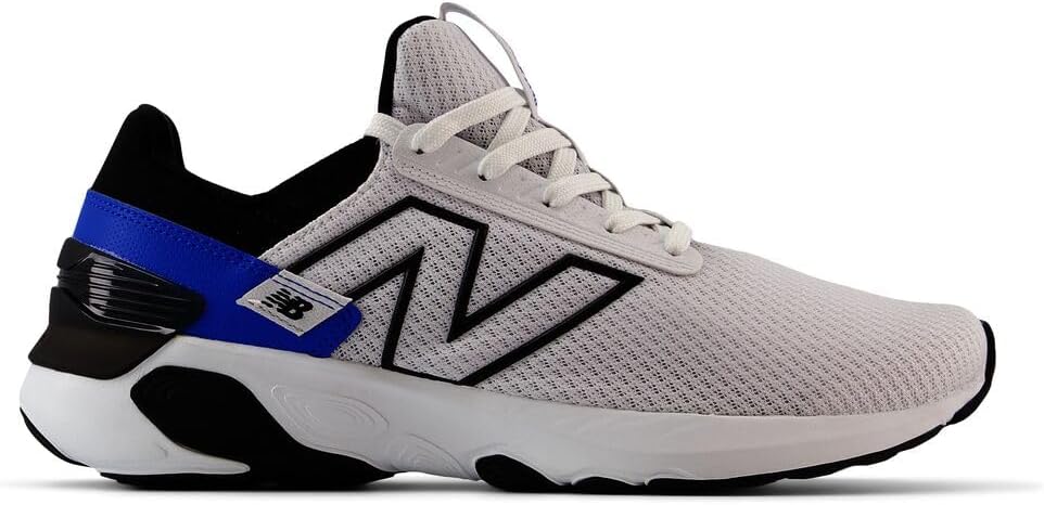 Мужские беговые кроссовки New Balance Fresh Foam X 1440 V1, белый/черный/синий — фото 3