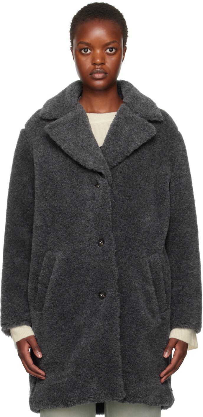 

Серое пальто Nicolette A.P.C., Серый, Серое пальто Nicolette A.P.C.