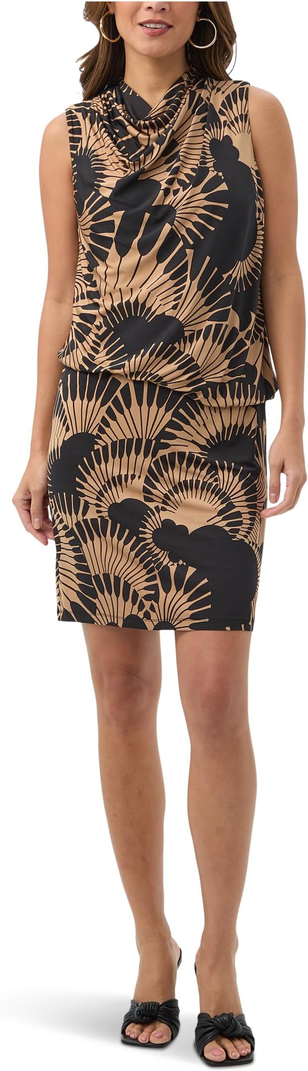 

Платье Trina Turk Lenaya 3 Dress, цвет Black/Camel